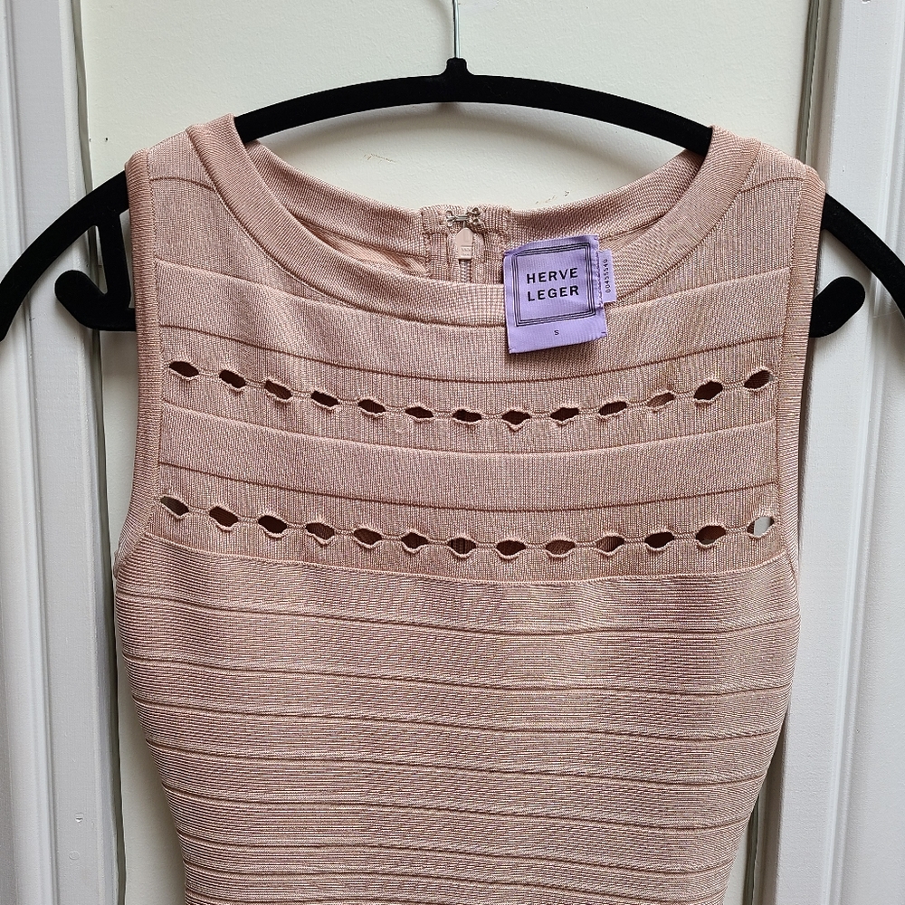 NWOT authentic Hervé Leger dress, size S